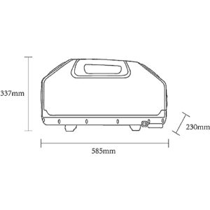 Portable Camping Air Conditioner, Mobile Tent Cooler, 24VDC, 3 Wind Speeds, 16°C-30°C Refrigeration Range, More Uniform Air Intake, for RVs, Campsites, Outdoor, Indoor