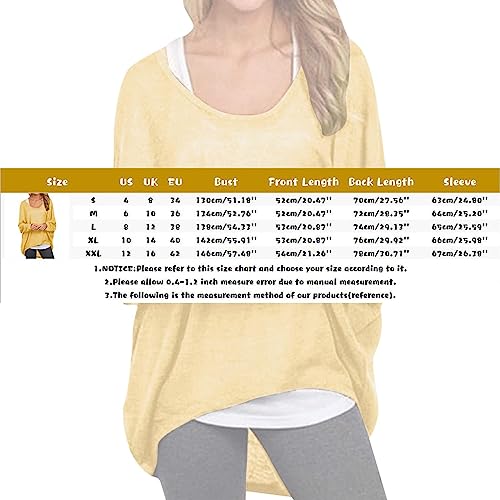 Womens Oversized Baggy Tops Off Shoulder Batwing Sleeve Blouse Long Sleeve Loose Fit Casual Pullover Sweater Shirts Grey