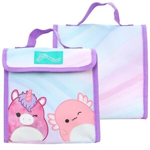 Squishmallows School Bag 4 Piece Set | Kids Backpack And Lunch Bag Set With Pencil Case And Water Bottle | Children's Backpacks | Official Merchandise