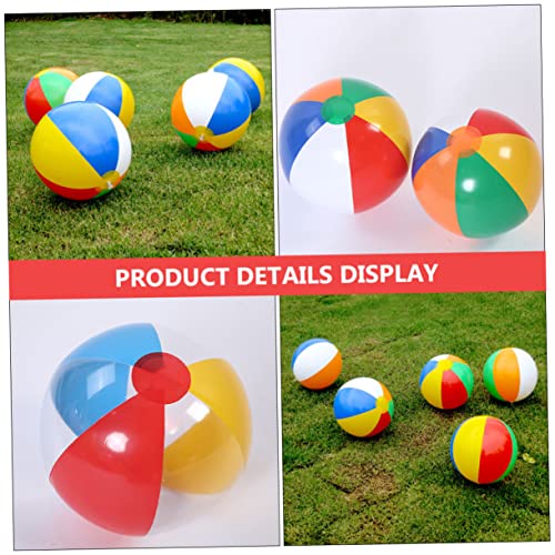 KOMBIUDA 3pcs Inflatable Ball Indoor Volleyball Outside Toys for Kids Inflatable Toys for Kids Water Ball Toy Beach Ball Toys Pool Toys for Toddlers 1-3 PVC Beach Ball PVC Play Ball Taste