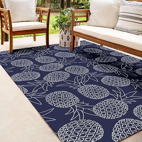 Dalyn Rugs Indoor/Outdoor Kendall KE6 Blue Washable 8' x 10' Rug