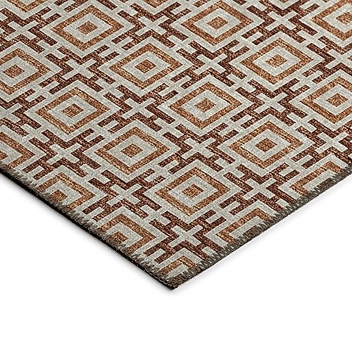 Dalyn Rugs Indoor/Outdoor Marlo MO1 Red Washable 8' x 10'