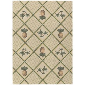 dalyn rugs indoor/outdoor kendall ke7 beige washable 8' x 10' rug