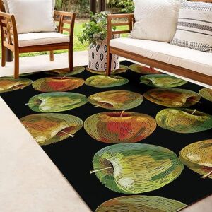 Dalyn Rugs Indoor/Outdoor Kendall KE8 Black Washable 8' x 10' Rug