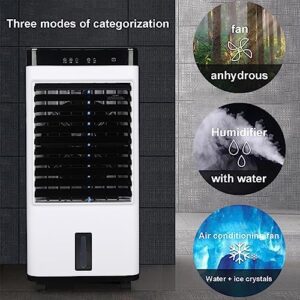 Portable Air Conditioners,3-IN-1 Air Cooler Humidifier Fan Modes 8H Timer,Free Standing Air Conditioner Portable ​Remote Control For Bedroom,Home Office And Camping