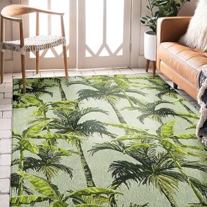 Dalyn Rugs Indoor/Outdoor Tropics TC10 Green Washable 8' x 10' Rug