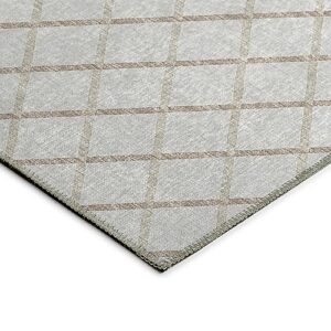 Dalyn Rugs Indoor/Outdoor York YO1 Ivory Washable 8' x 10'