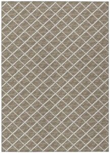 dalyn rugs indoor/outdoor york yo1 brown washable 8' x 10'