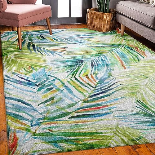 Dalyn Rugs Indoor/Outdoor Tropics TC4 Multi Washable 8' x 10' Rug