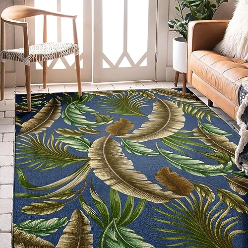 Dalyn Rugs Indoor/Outdoor Tropics TC1 Blue Washable 8' x 10' Rug