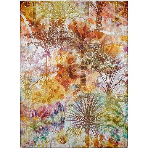 Dalyn Rugs Indoor/Outdoor Tropics TC15 Multi Washable 8' x 10' Rug