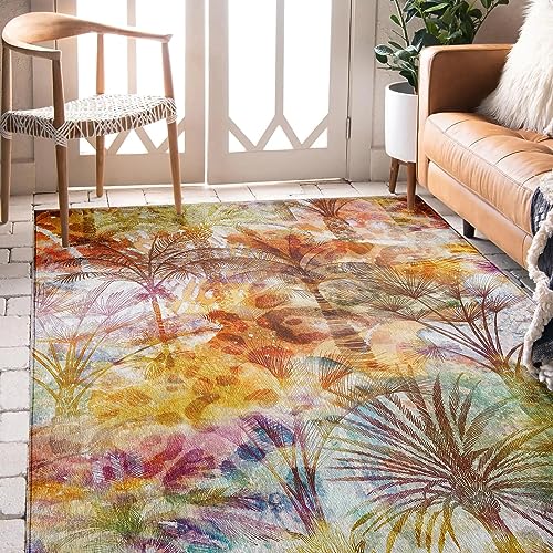 Dalyn Rugs Indoor/Outdoor Tropics TC15 Multi Washable 8' x 10' Rug