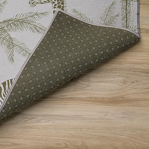 Dalyn Rugs Indoor/Outdoor Tropics TC7 Gray Washable 8' x 10' Rug