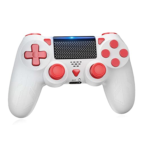 Gamrombo Wireless Controller for PS4, Wireless Gamepad Compatible with Playstation 4/Slim/Pro/PC, Built-in 1000mAh Battery with Turbo/Dual Vibration/6-Axis Motion Sensor