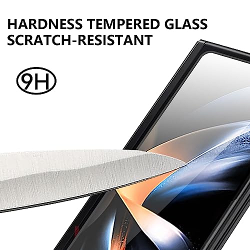 Doemoil For Samsung Galaxy Z Fold 5 Tempered Glass Screen Protector Film Tempered Glass Screen Protector Film Anti Scratch Bubble Free Easy Installation For Samsung Galaxy Z Fold 5 (1 Pcs)