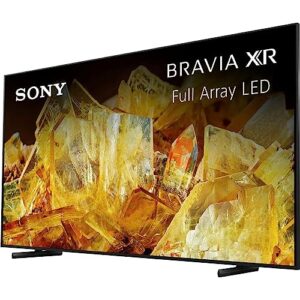 Sony XR55X90L Bravia XR 55" X90L 4K HDR Full Array LED Smart TV (2023 Model) Bundle with 4 YR CPS Enhanced Protection Pack