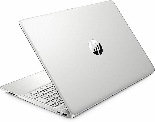 HP 15.6 HD Laptop Thin Portable, 8-Cores AMD Ryzen 7 5700U(up to 4.3GHz), 16GB DDR4 RAM, 1TB PCIe SSD, Full-Size KB, WiFi 6, Bluetooth, HDMI, Windows 11, Silver, w/GM Accessory