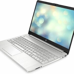 HP 15.6 HD Laptop Thin Portable, 8-Cores AMD Ryzen 7 5700U(up to 4.3GHz), 16GB DDR4 RAM, 1TB PCIe SSD, Full-Size KB, WiFi 6, Bluetooth, HDMI, Windows 11, Silver, w/GM Accessory