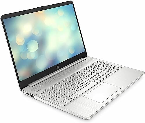 HP 15.6 HD Laptop Thin Portable, 8-Cores AMD Ryzen 7 5700U(up to 4.3GHz), 16GB DDR4 RAM, 1TB PCIe SSD, Full-Size KB, WiFi 6, Bluetooth, HDMI, Windows 11, Silver, w/GM Accessory