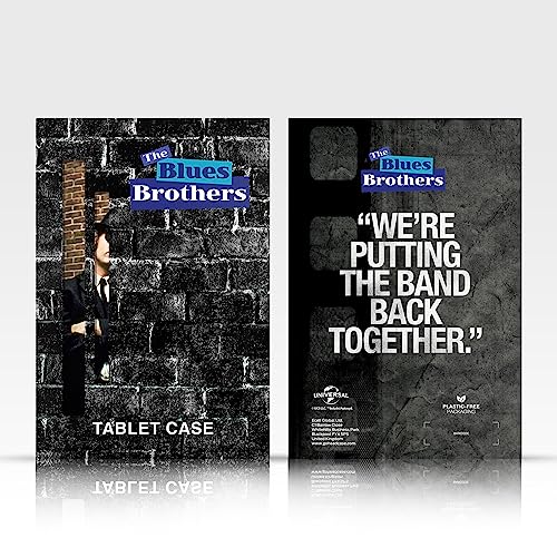 Head Case Designs Officially Licensed The Blues Brothers Ray's Music Exchange Graphics Leather Book Wallet Case Cover Compatible with Apple iPad Air 2 (2014)