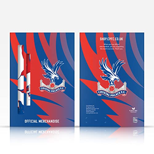 Head Case Designs Officially Licensed Crystal Palace FC Away 2022/23 Crest Kit Leather Book Wallet Case Cover Compatible with Apple iPad Air 2020/2022