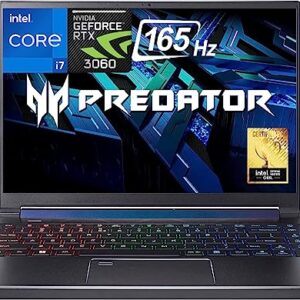 Acer Predator Triton 300 SE Gaming Laptop 2023 Newest, 14" 165Hz Display, Intel Core i7 12700H Processor, NVIDIA GeForce RTX 3060, 16GB RAM, 1TB SSD, Wi-Fi 6E, Bluetooth, Backlit Keyboard, Win 11 Home