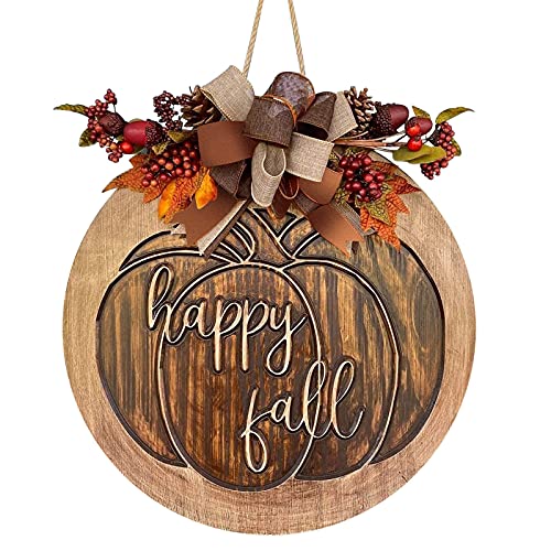 Halloween Welcome Hanging Door Sign Wreath Decoration Truck Doorplate Halloween Goods Pumpkin Autumn Stolen Home Home Decor (As show, One Size)