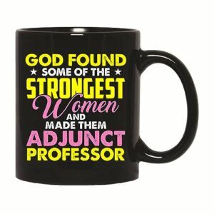 adjunct professor gifts for smart women perfect gift idea for graduates and educators 11oz 15oz black coffee mug