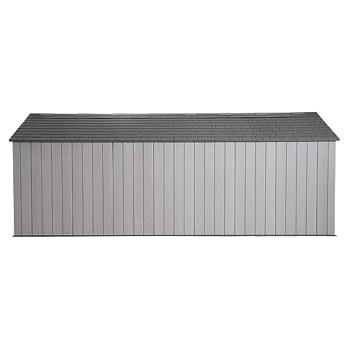 Lifetime 8 x 20 Ft. Outdoor Storage Shed, Gray