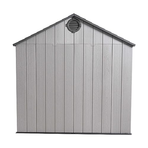 Lifetime 8 x 20 Ft. Outdoor Storage Shed, Gray