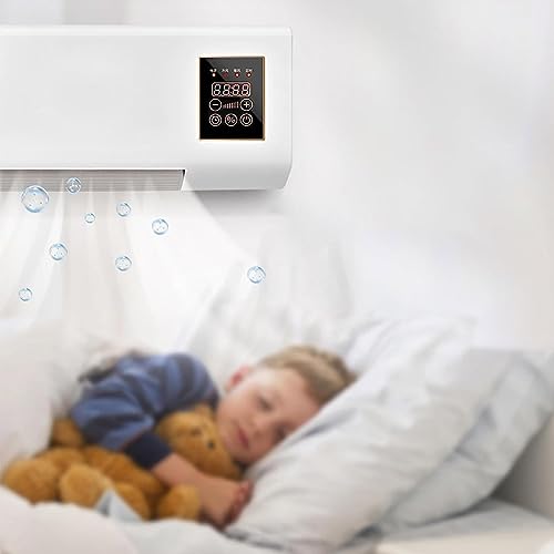 Newly Wall Mounted Conditioner With RC, Household All Season Conditioner Portable Cold & Heating Conditioner, Small Air Conditioner for Bedroom Study