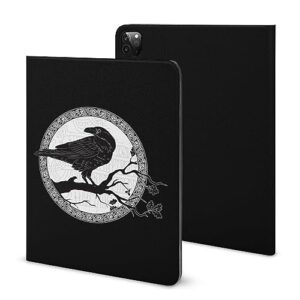 black crow protective case compatible with ipad 2020 air 4 （10.9in） stand case auto sleep/wake cover