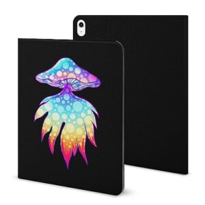 magic mushrooms psychedelic protective case compatible with ipad 2020 air 4 （10.9in） stand case auto sleep/wake cover