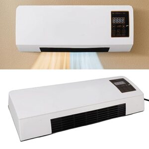 small air conditioner, wall mounted heating machine dual use highly efficient wide angles mobile mini air conditioner air conditioning hot fan for bedroom living room office