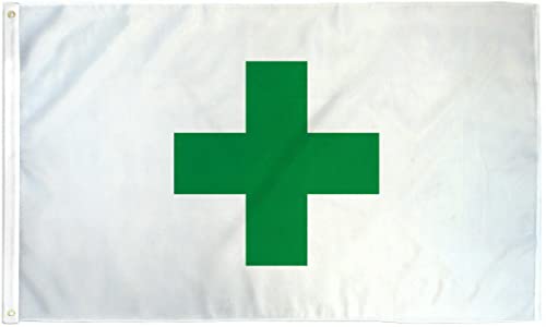 New Flag 3x5ft 420 Pot Flag Dispensary Flag Medical 100D