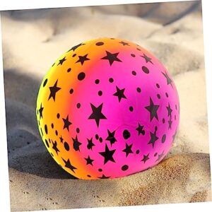 FELTECHELECTR 5 Pcs 22 Beach Toy Water Pool for Kids Bulk Toys for Kids Swimming Pool for Kids Sports Kickball Flap Football Water Inflatable Ball Rainbow Ball Beach Ball Child Gradient Toy Ball