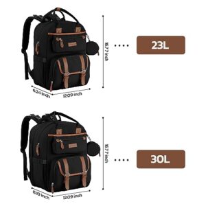 Maelstrom Diaper Backpack, Ebony, 30L