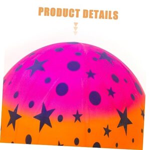 INOOMP 8pcs Inflatable Swimming Pool Beach Balls for Kids Bulk Kids Toys Water Fun Play Toy Balls for Swimming Pool Rainbow Color Pool Balls Billiards Small Ball Toy Ball Mini Child