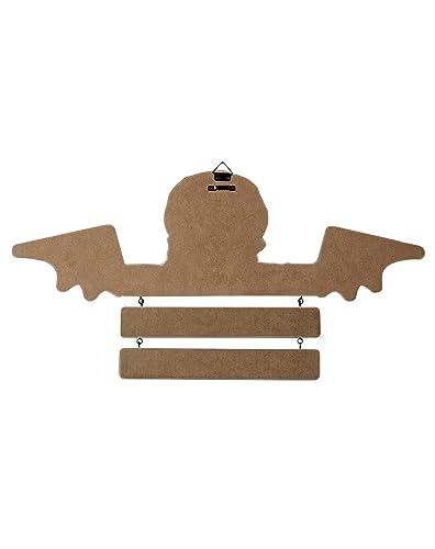 Spirit Halloween Beetlejuice Bat Skull Three-Piece Sign | Officially Licensed | Home Décor
