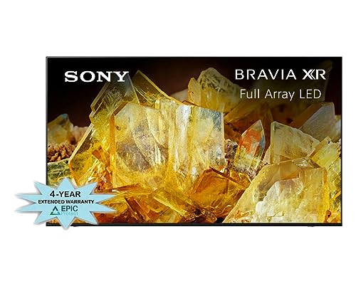 Sony XR65X90L 65 Inch 4K BRAVIA XR Full Array LED Smart Google TV with an Additional 4 Year Coverage (2023)