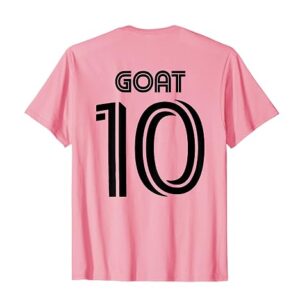 Miami Pink GOAT Soccer Futbol Kit style T-Shirt
