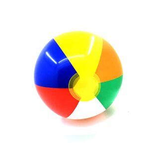 ibasenice 6 pcs summer toys for kids inflatable toy water pool for kids water balls beach inflatables beach ball inflatable beach ball inflatable ball rainbow ball kids ball water child