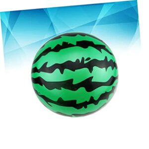 ibasenice Inflatable Beach Ball Inflatable Beach Ball Water Balls for Kids Beach Balls for Kids Watermelon Beach Ball Paddling Ball Inflatable Beach Toy Ball Water Child Toy Water Ball