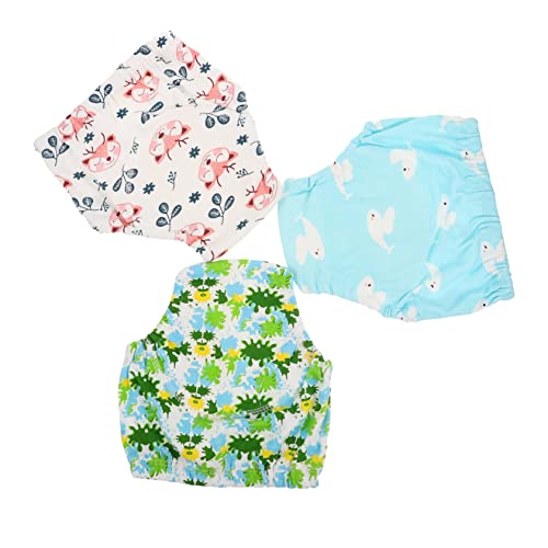 TOYANDONA 3pcs Baby Training Pants Baby Diaper Toddler Underwear Infant Swim Trunks Infant Training Underwear Adjustable Swim Underwear Reusable Swim Diapers Infant Diaper Baby Swim Diapers