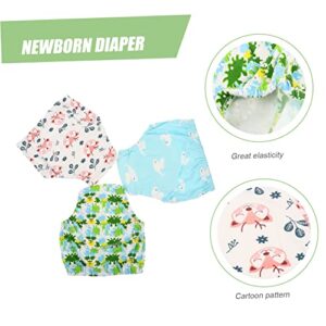 TOYANDONA 3pcs Baby Training Pants Baby Diaper Toddler Underwear Infant Swim Trunks Infant Training Underwear Adjustable Swim Underwear Reusable Swim Diapers Infant Diaper Baby Swim Diapers