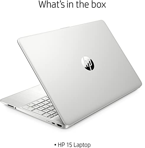 HP 15-EF200 2023 Laptop ~ 15.6" 1366x768 60Hz ~ AMD Ryzen 7 5700U ~ 8GB DDR4~2TB M.2 NVMe ~ Wi-Fi 6 ~ Windows 11 Home ~ Natural Silver ~ TLG 32GB USB