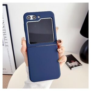 phone case soft silicone case for galaxy z flip 5 z flip5 zflip5 cover (color : g, size : for flip 5)