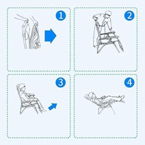 Office Desk Chair Reclining Chairs Sun Lounge Portable Outdoor Folding Folding Office Chair Simple Siesta Garden Chair Leisure Camping Chair Beach Chair, Load 200 Kg Sun Lounger Chair