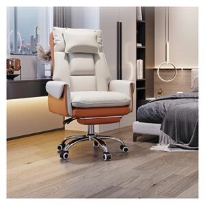 Office Chair Gaming Chair Computer Chair Office Chair Home Computer Chair Lift Swivel Chair Backrest Comfortable Sedentary Boss Chair Lunch Break Reclining Chair (Color : A, Size : One Size)