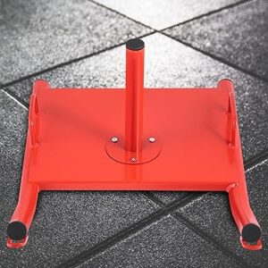 Weight Sled Push Pull Heavy Sled Drag Fitness HD Power Speed Training Sled for Exercise and Fitness StrengthTraining Red